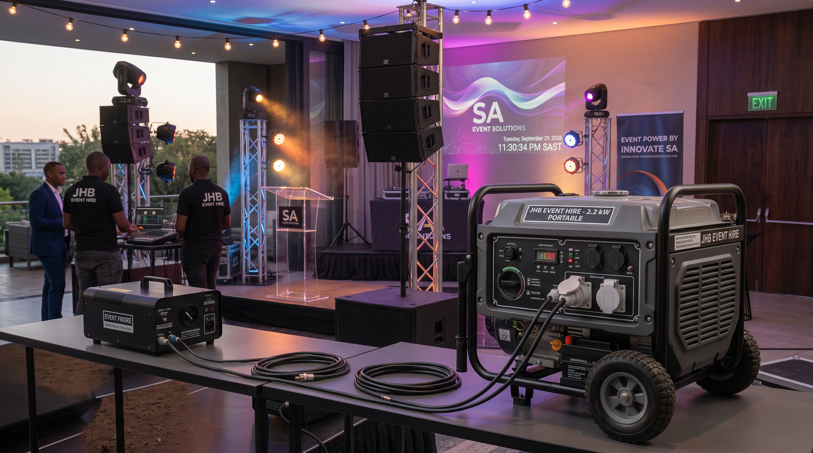 2.2 kW Generator Hire