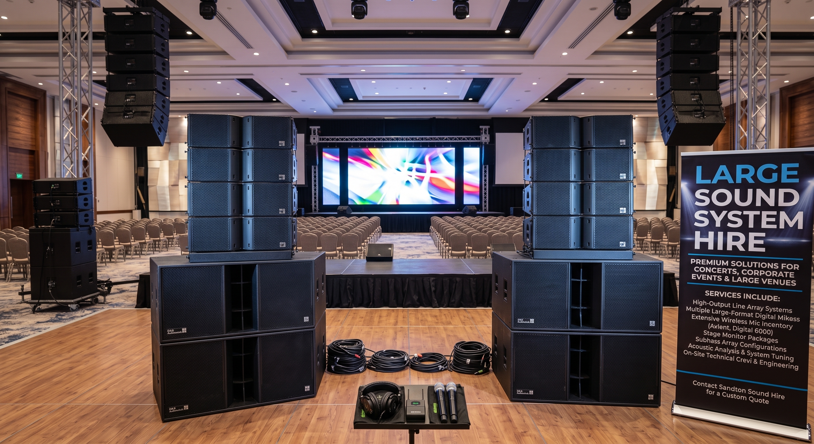 Large Sound Hire