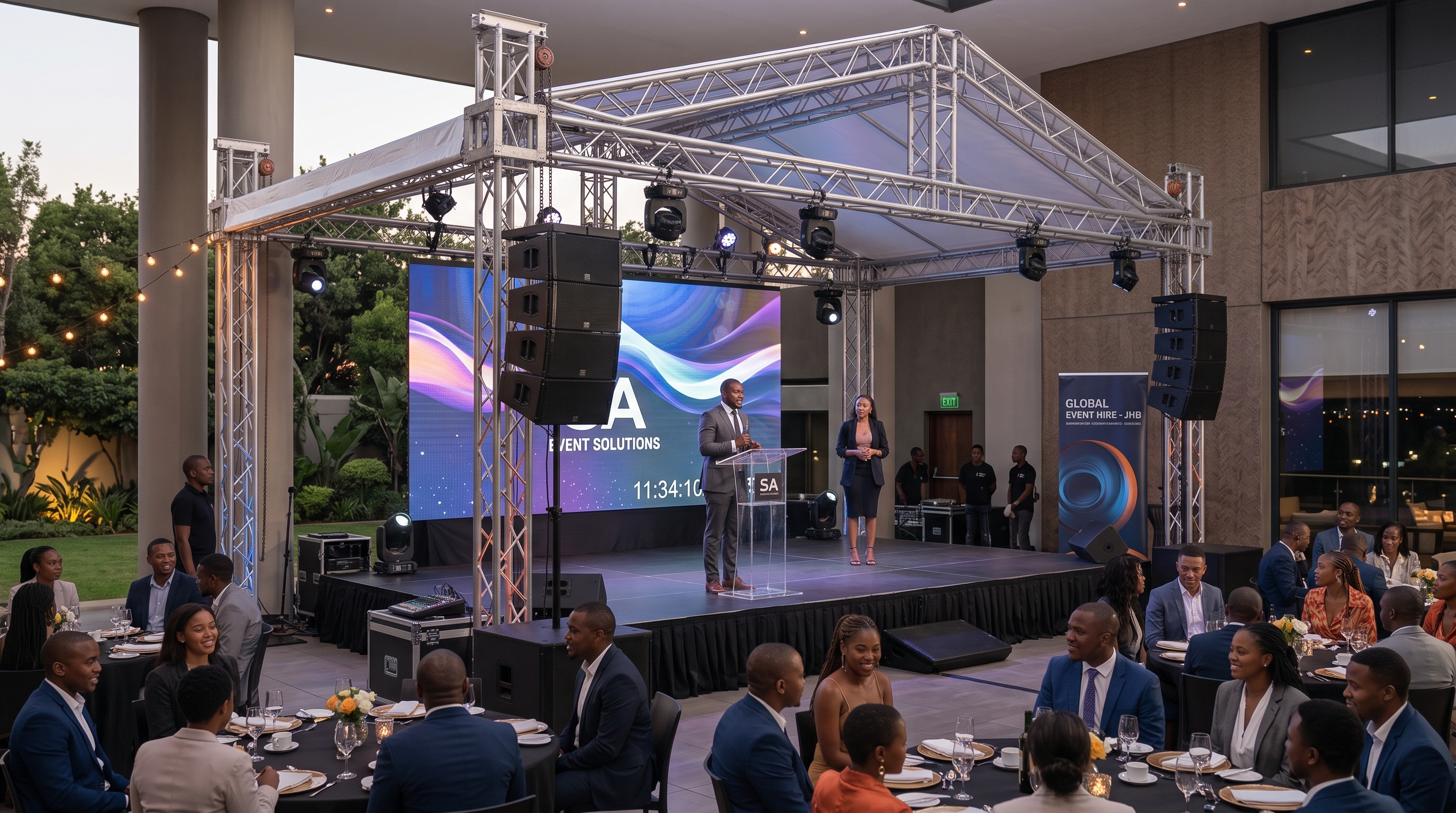 4m x 2m LED Screen Hire