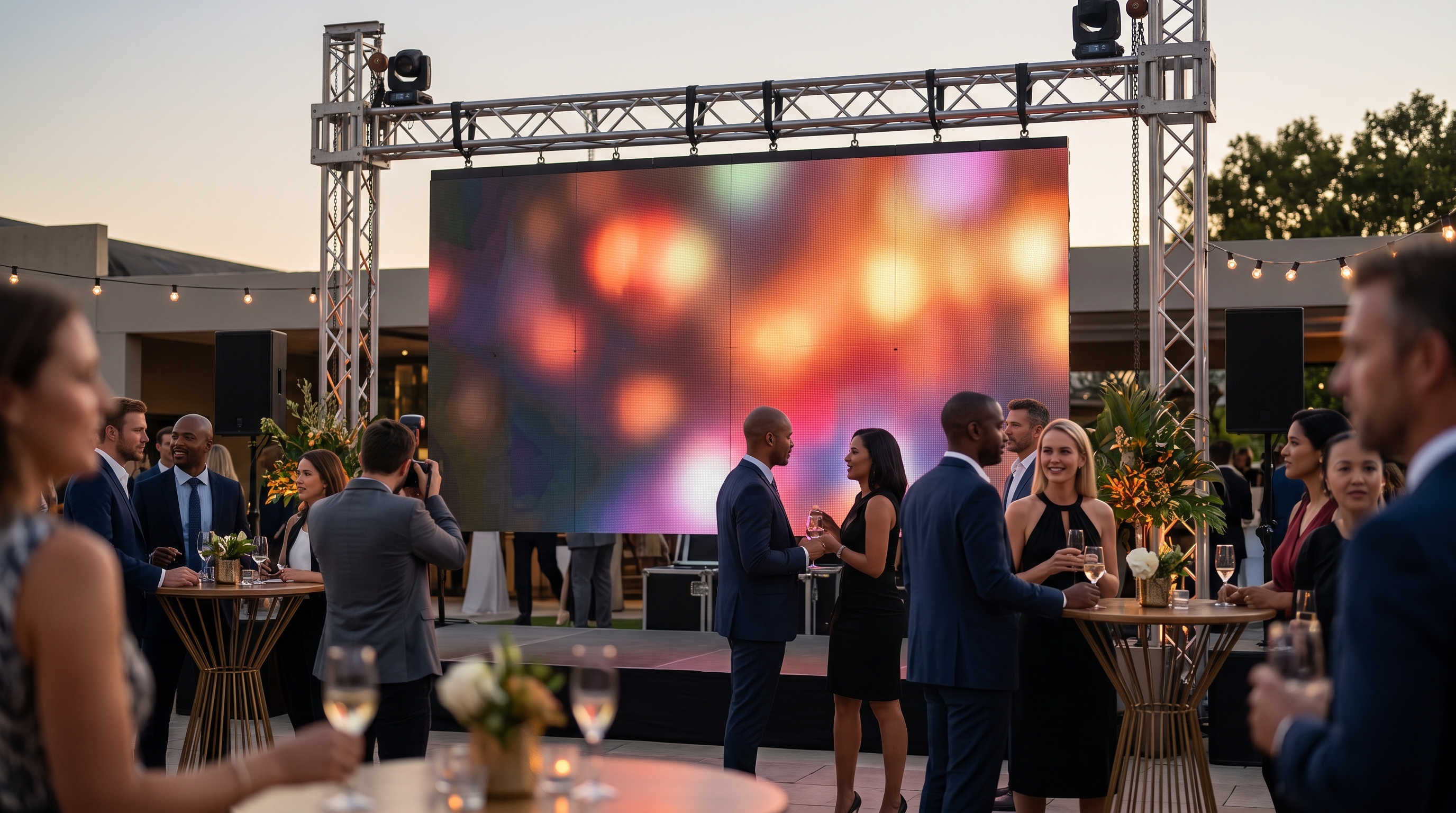 5m x 3m P3.9 Outdoor LED Screen Hire