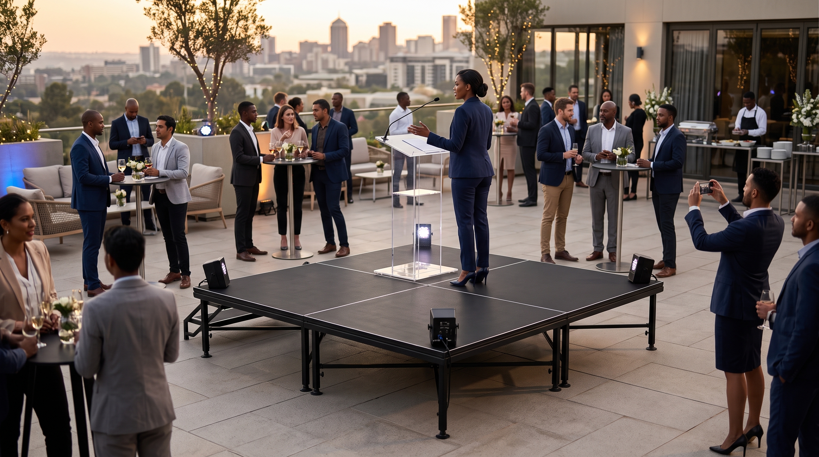 Perplex Podium Hire