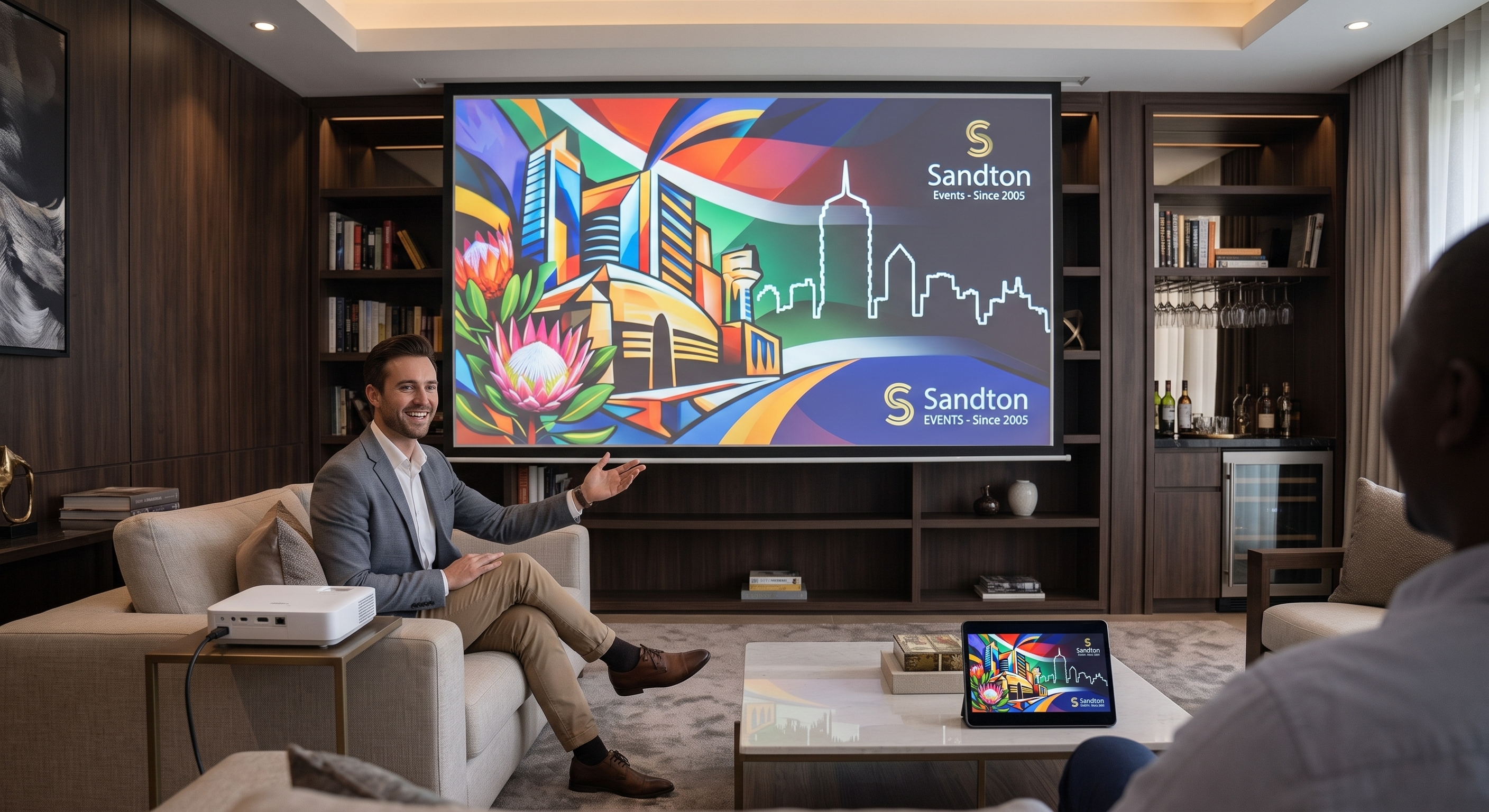 Portable Projector and Screen Hire
