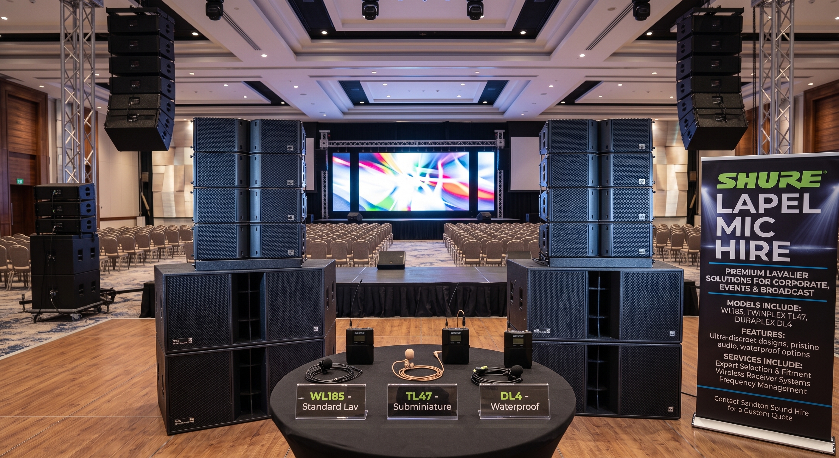 Shure Lapel Mic Hire